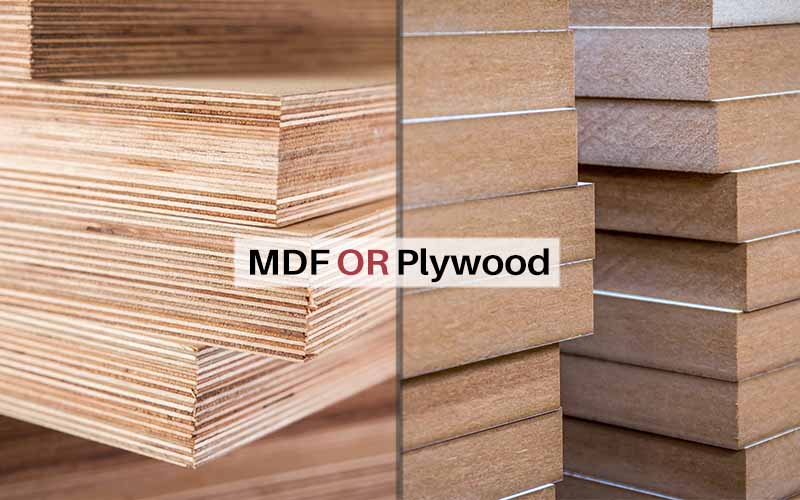 Which Is Better MDF or Plywood ? ZAD Interiors