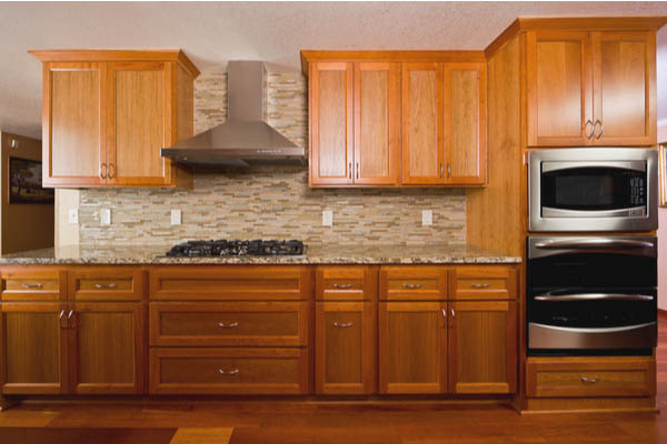 wood Kitchen cabinet