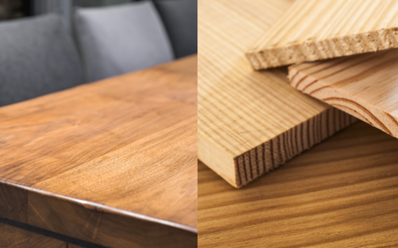 Difference Between Engineered Wood & Solid Wood