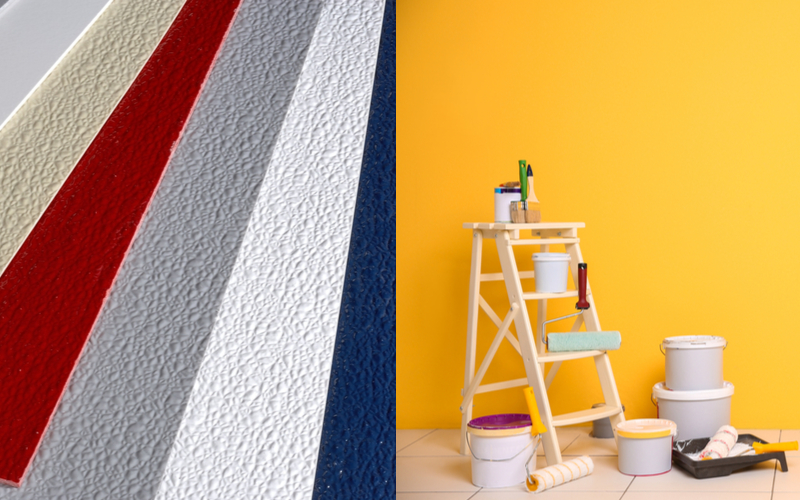 Difference Between PVC Wall Panels & Paint
