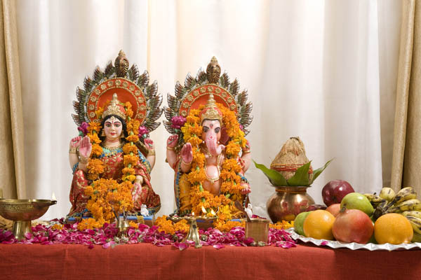 Perform puja at home