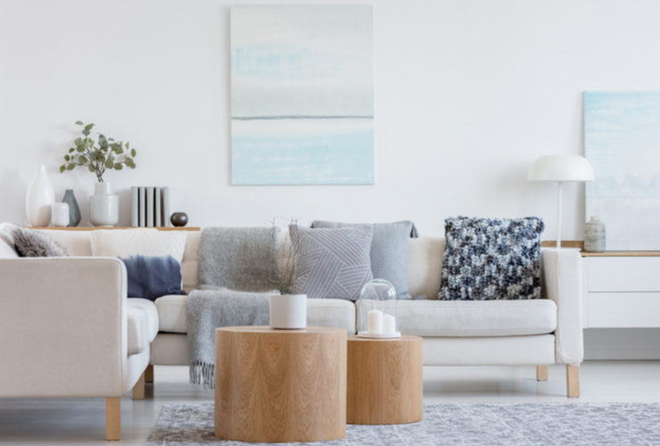 Decorate The Living Room With Wallpaper