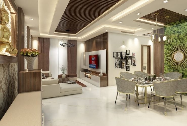 3BHK Home Interior Design in Behala, Kolkata