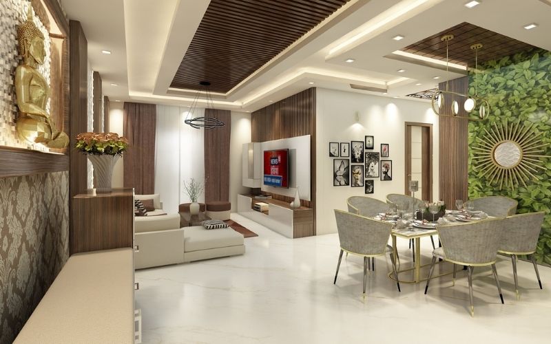 3BHK Home Interior Design in Behala, Kolkata