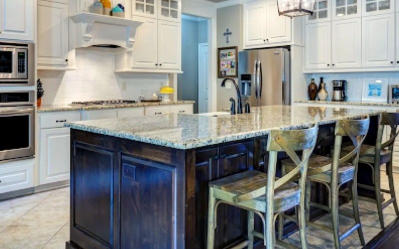 Kitchen countertop material types