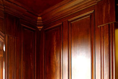 Panelling By Mahogany Wood