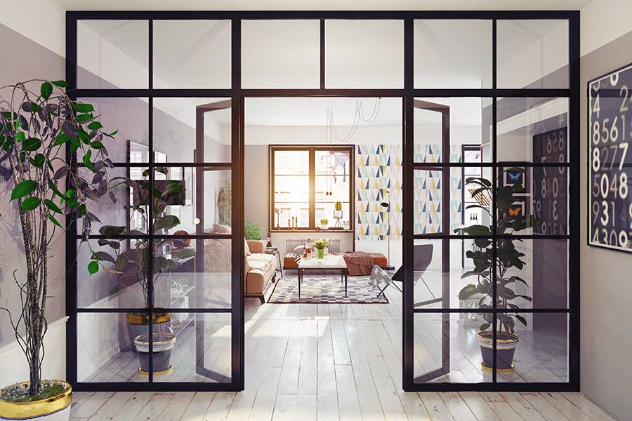 Glass Partition