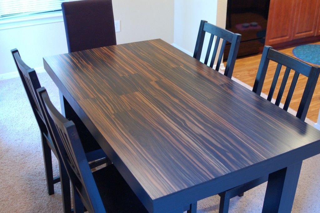 making laminate kitchen table