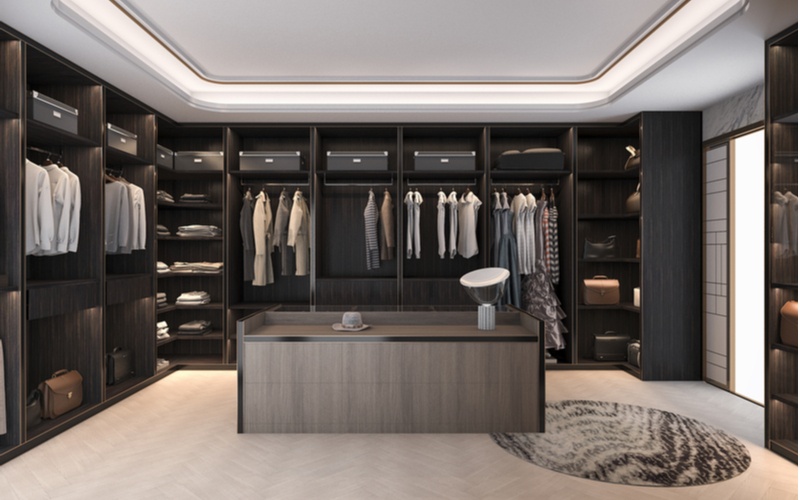 Walk-in Wardrobe Dressing Unit