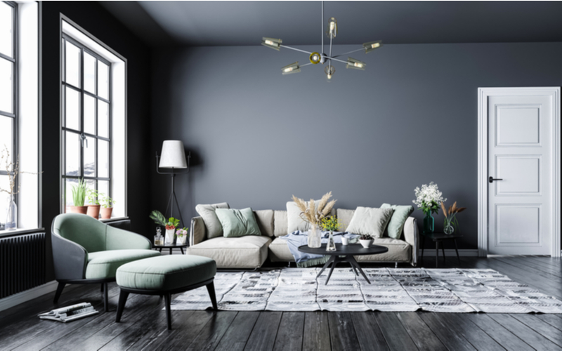 Grey on Grey Living Room
