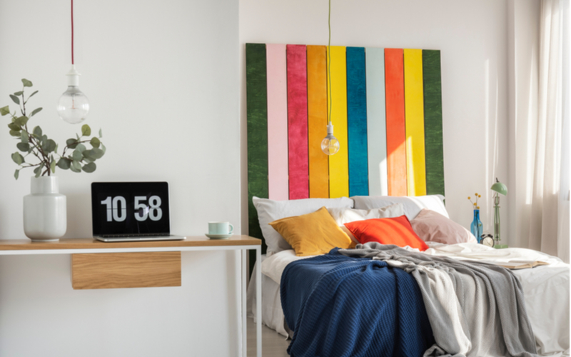 Sandstone, Sage And Sunny Yellow Bedroom Color