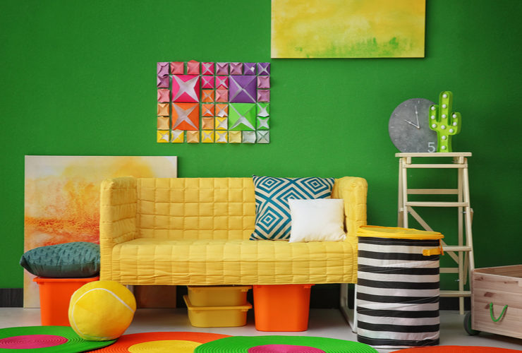 20 Modern Texture Wall Paint Design Ideas