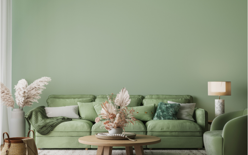 Sage Green Living Room