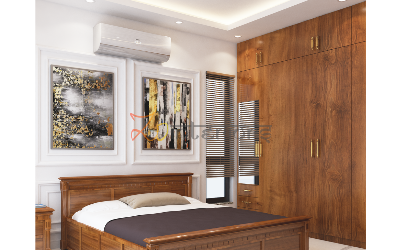 White And Brown 4 Doors Unique Design With Mirror Wooden Almirah at Best  Price in Bathinda | Shiva Enterprises