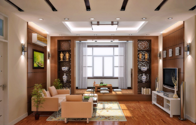 POP Ceiling Design Ideas For Living Room