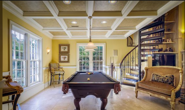 Coffered POP ceiling