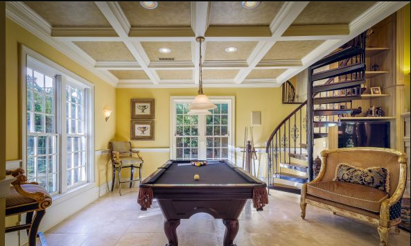 Coffered POP ceiling 