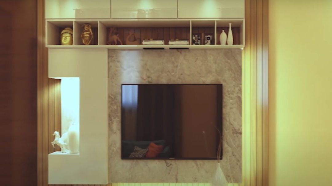 2BHK Flat Interiors Design in Twin Towers, Howrah, Kolkata