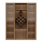 Display Cabinet – Walnut Finish - In Kolkata