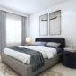King Size Upholstered Bed - Price- In Kolkata