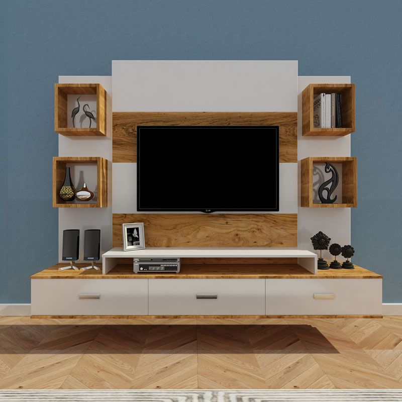 Wall Mounted Tv Unit Design For Living Room | www.myfamilyliving.com